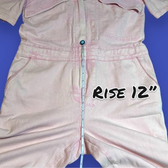 NWOT Faherty Oversized Bliase Jumpsuit in Sunset Blush. Size XS (runs large) ☀️ - Picture 4 of 16